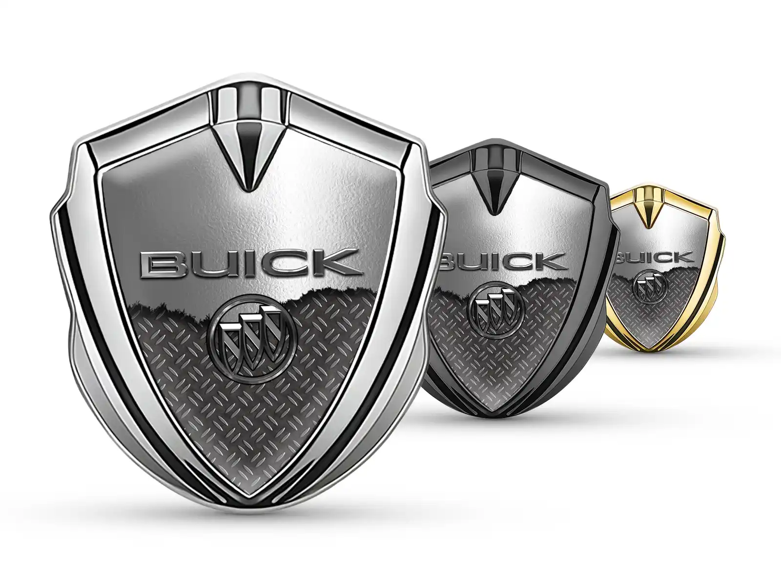 Buick Emblema Silicone Badge Durevole Tocco Premium
